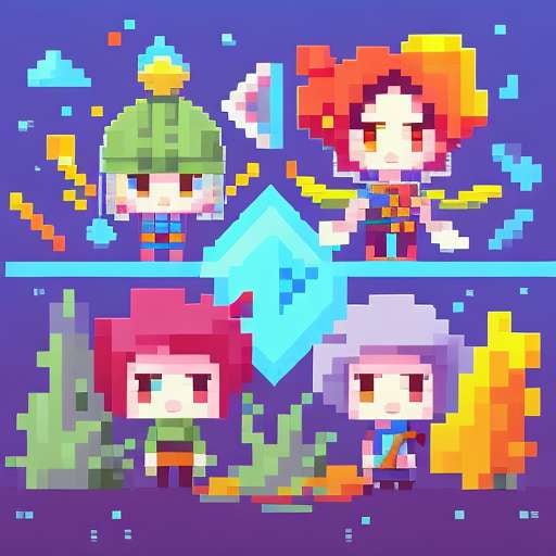 Pixel RPG Character Creator - Design Your Own Adventure - Socialdraft