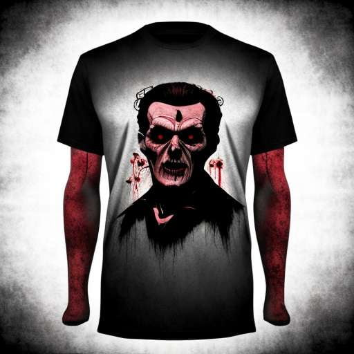 "Vintage Horror Monsters" T-shirt Design Vectors by Midjourney - Socialdraft