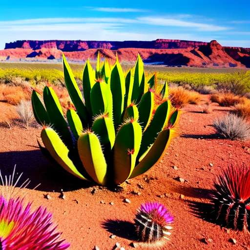 Cactus Flowers Midjourney Prompt - Recreate Your Own Desert Bloom - Socialdraft