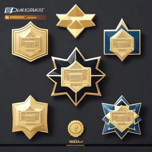 "Customizable Midjourney Reward Badges for Gamification" - Socialdraft