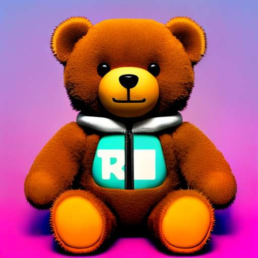 Teddy Bear Bomber Jacket Midjourney Prompt - Customizable Teddy Bear Jacket Creation - Socialdraft