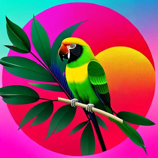 "Parrot in Tux" Midjourney Prompt - Customizable Text-to-Image Creation - Socialdraft