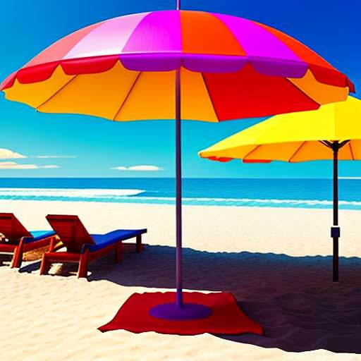 Beach Umbrella Coaster Midjourney Prompt for Creative DIYers - Socialdraft