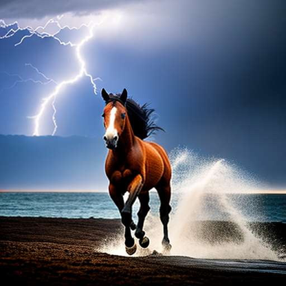 Equine Insights Midjourney Prompt - Unique Horse Behavior Visuals - Socialdraft