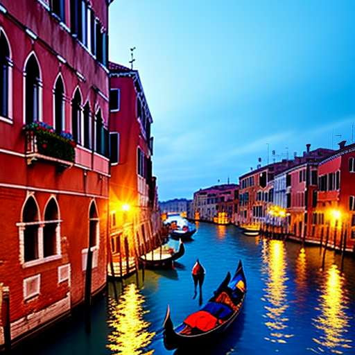 "Venetian Dreamscape: Create Your Own Gondola Ride with Midjourney Prompt" - Socialdraft