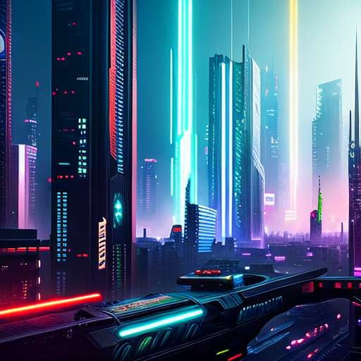 Cyberpunk City Midjourney Creation Kit - Unique Text-to-Image Prompts - Socialdraft