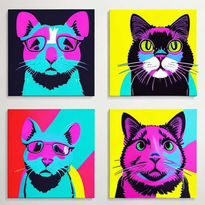Pet Neon Oil Paintings: Custom Midjourney Prompts for Vibrant, Personalized Art - Socialdraft