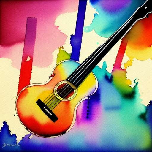 Watercolor Instrumentals Midjourney Prompts for Creative Inspiration - Socialdraft