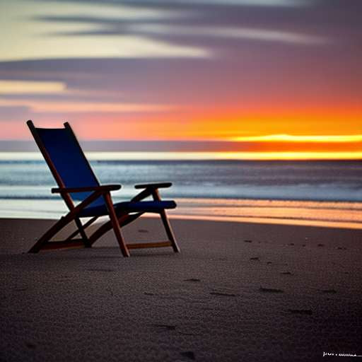 Beach Bonfire Chair: Customizable Midjourney Prompt for Image Creation - Socialdraft