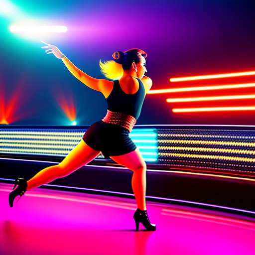 "Two-Step Competition" Midjourney Prompt: Create your unique dance battle scene - Socialdraft