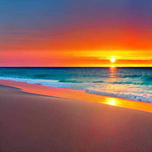 Beach Sunset Midjourney Prompt: Create Your Own Sunset Masterpiece - Socialdraft