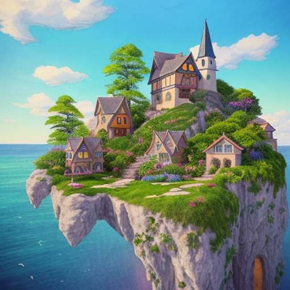 Fantasy Village Midjourney Prompts - Create Your Perfect Escape - Socialdraft