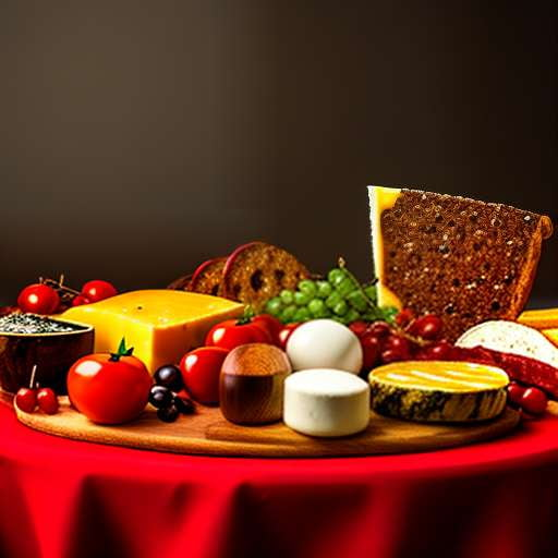 Italian Meat and Cheese Board Midjourney Prompt: Create Your Own Delicious Charcuterie Platter - Socialdraft