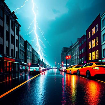 Midjourney Lightning Rain: Create Your Own Electrifying Artwork - Socialdraft