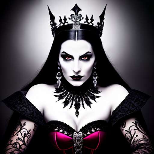 Evil Queen Villain Midjourney Image Prompt for Inspiring Artwork - Socialdraft