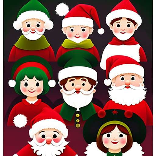 Christmas Gouache Characters: Create Your Own Festive Illustrations with Midjourney - Socialdraft