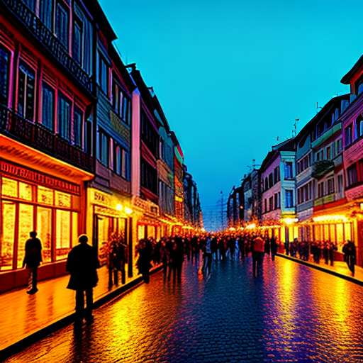 Istanbul City Streets - Customizable Midjourney Image Prompt - Socialdraft