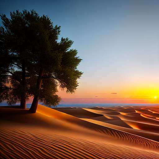 "Create Your Own Sand Dune Landscape: Midjourney Prompt" - Socialdraft