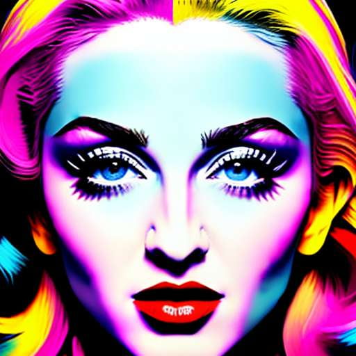 Madonna Pop Art Midjourney Prompt by Midjourney Marketplace - Socialdraft