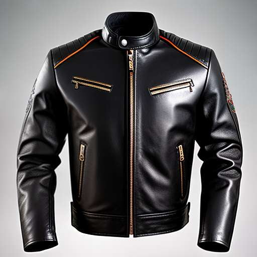 Customizable Embroidered Leather Aviator Jacket Midjourney Prompt - Socialdraft