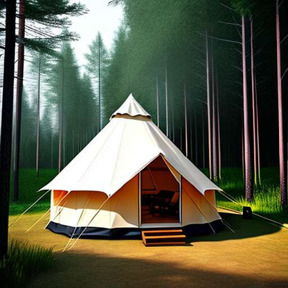 Glamping Midjourney: Customizable Camping-Inspired Images - Socialdraft