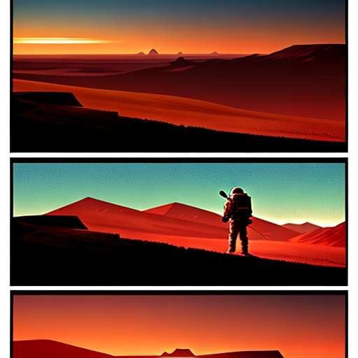 Midjourney Comic Strip Prompt: Surviving Mars Log - Socialdraft