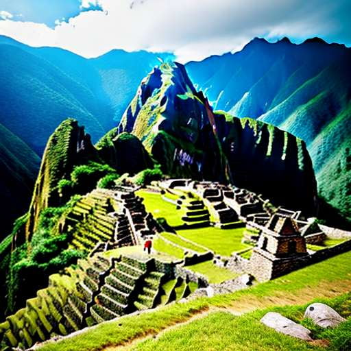 Machu Picchu Diorama Midjourney Prompt - Create your own intricate Andean miniature world - Socialdraft