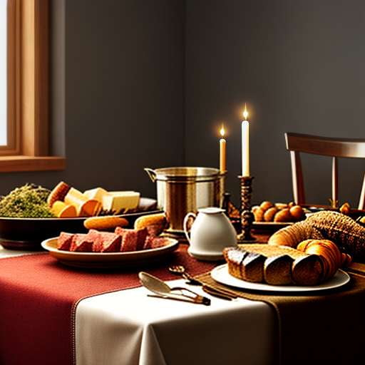 "Viking Mealtime Delight" - Midjourney Prompt for Food Image Generation - Socialdraft