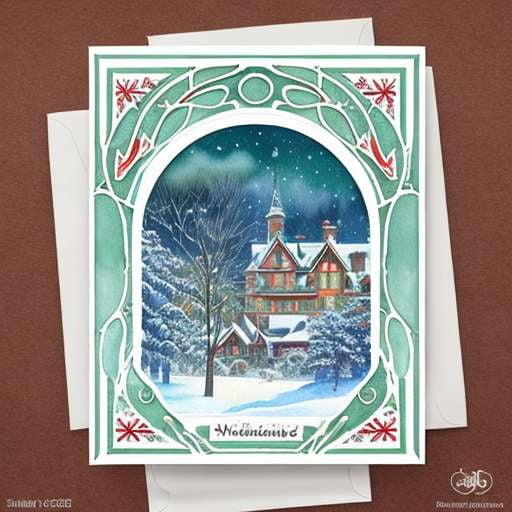 Vintage Winter Greeting Card Collection - Shop Now! - Socialdraft