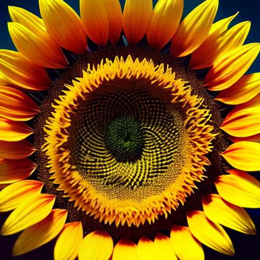 3D Sunflower Midjourney Prompt for Unique Custom Paintings - Socialdraft
