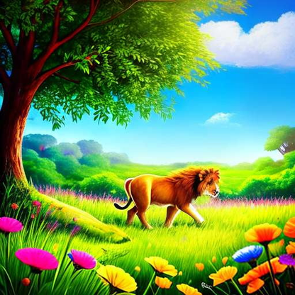 "Animal Adventures Midjourney Storybook Prompts for Kids" - Socialdraft