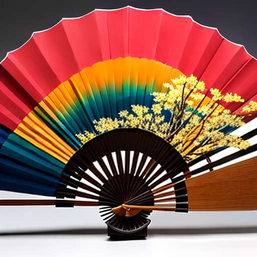 Japanese Fan Midjourney Prompt - Create your own beautiful fan artwork! - Socialdraft