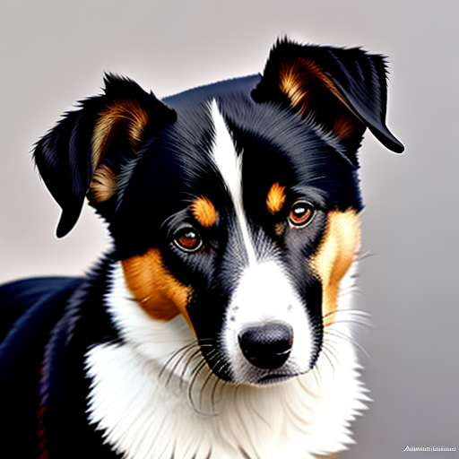 "Customizable Midjourney Dog Portraits - Create Your Own Unique Art" - Socialdraft