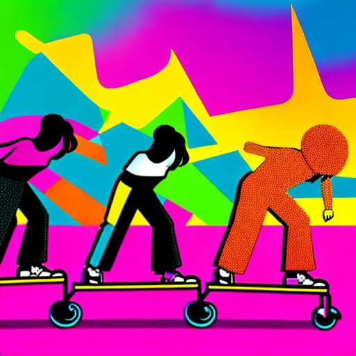 Roller Skating Midjourney Teammates: Customizable Prompt for Creative Inspiration - Socialdraft
