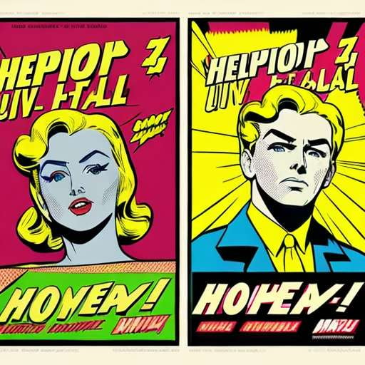"Retro Comic Book Hero Posters: Captivating Midjourney Prompts" - Socialdraft