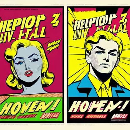 "Retro Comic Book Hero Posters: Captivating Midjourney Prompts" - Socialdraft