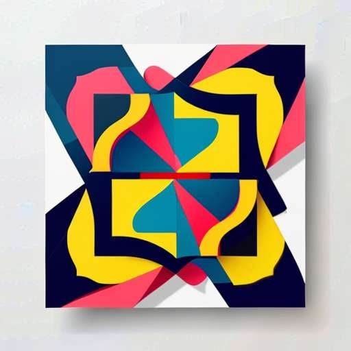 Vibrant Geometric Illustrations: Custom Midjourney Prompts - Socialdraft