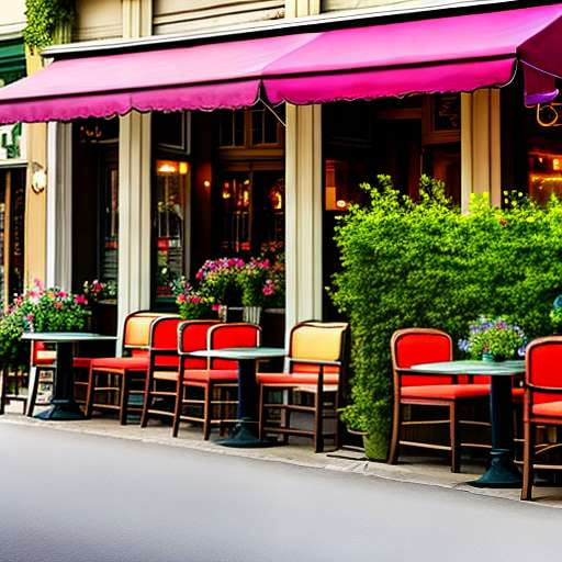 Parisian Cafe Midjourney Prompt - Customizable Image Generation - Socialdraft