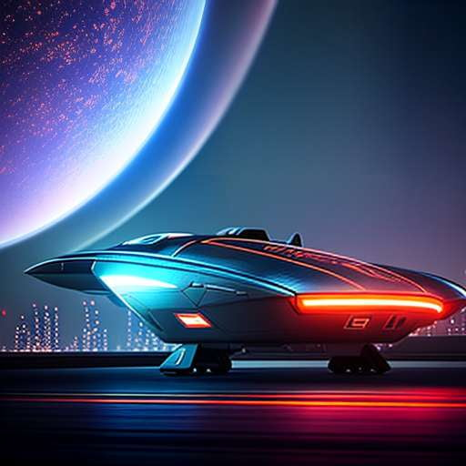 "Galactic Adventure" Midjourney Sci-Fi Spacecraft Prompt - Socialdraft