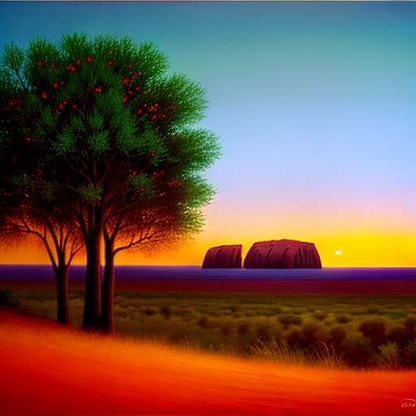 Uluru Midjourney: Create Your Own Astonishing Uluru Masterpiece - Socialdraft