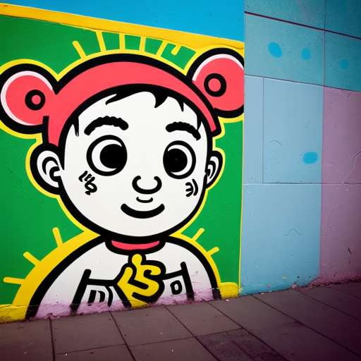 Street Art Baby Character Illustrations for Custom Creation in Midjourney Model - Socialdraft