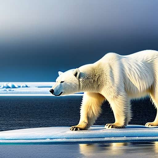 Arctic Adventure: Midjourney Polar Bear Encounter Prompt - Socialdraft