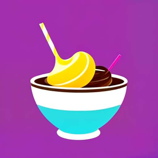Banana Nutella Frozen Yogurt Midjourney Prompt - Socialdraft