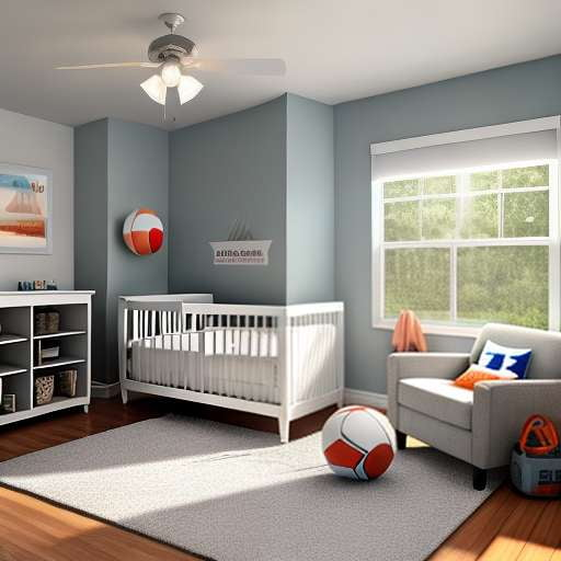 Sports Nursery Midjourney Prompt: Create Your Perfect Playful Space! - Socialdraft