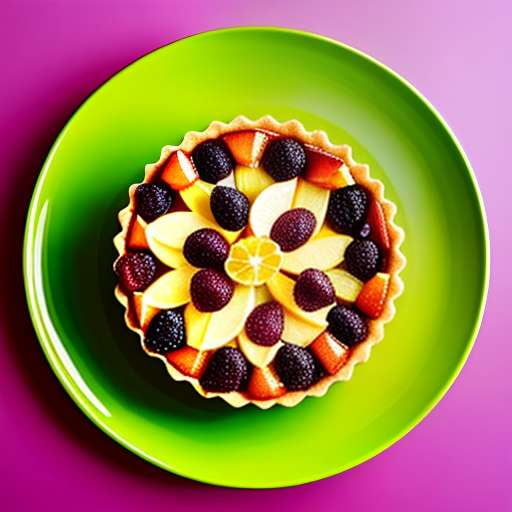 Lemon Plum Tart Midjourney Creation: Easy to Follow Recipe - Socialdraft