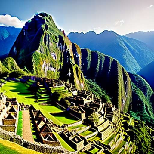 Machu Picchu Diorama Midjourney Prompt - Create your own intricate Andean miniature world - Socialdraft