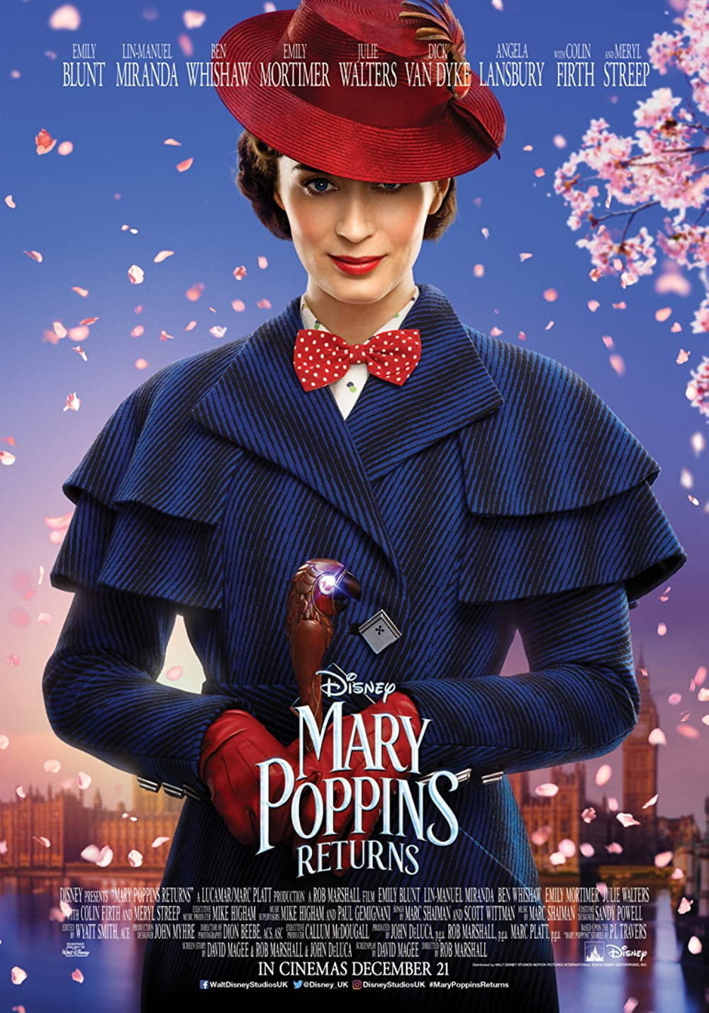 Mary Poppins Returns Cast Chatbot - Socialdraft
