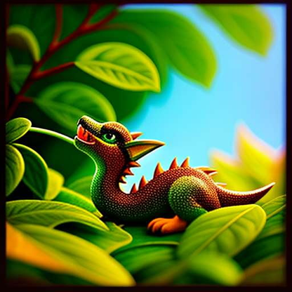 Baby Dragon Midjourney Image Prompt for Creative Art Projects - Socialdraft