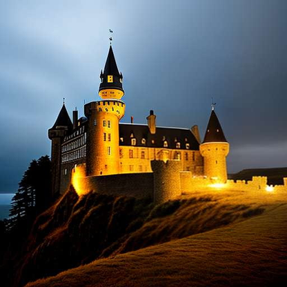 Medieval Castle Image Creation Midjourney Prompt - Socialdraft