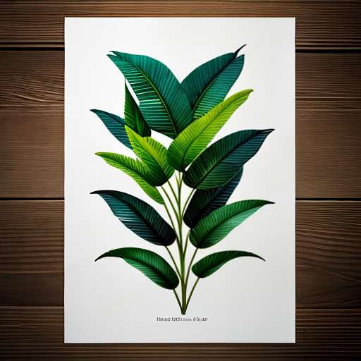 Midjourney Plant Illustration Prompts - Customizable Botanical Art Creation Tool - Socialdraft